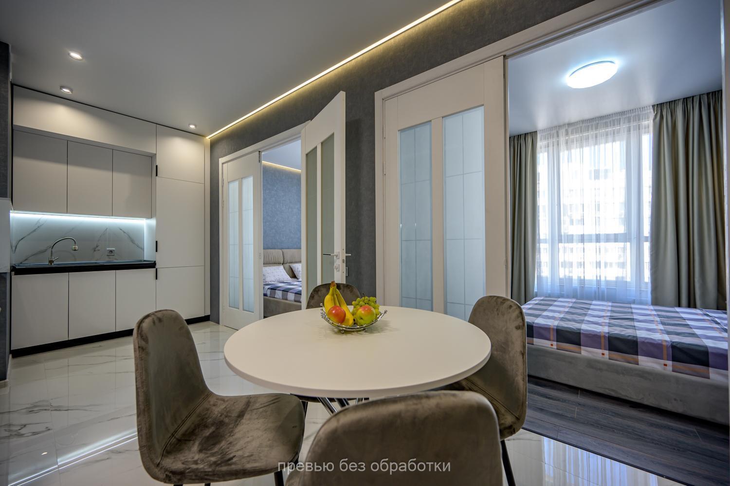 Светлая Квартира Новый Берег Odessa Exteriör bild