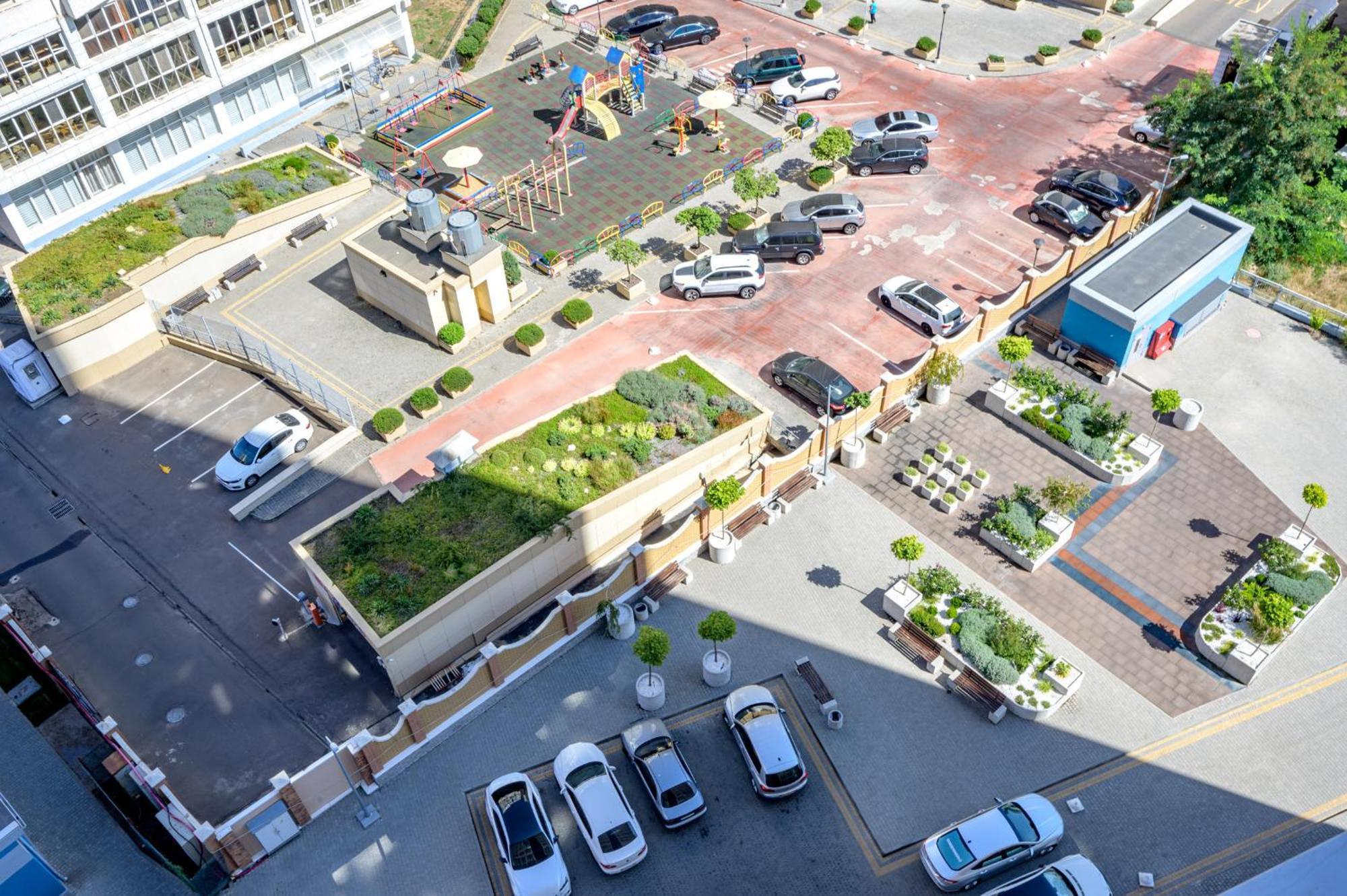 Светлая Квартира Новый Берег Odessa Exteriör bild